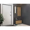 Prieškambario spintelė top e shop GAR ANT/ART su 1 varstomu dureliu, 850×240×1600 mm