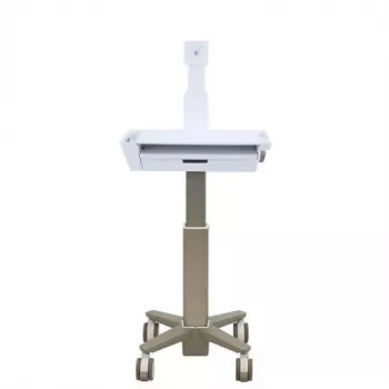 Multimedijos vežimėlis Ergotron CareFit Slim 2.0 pilkai baltas, aliuminis, plastikas, plienas