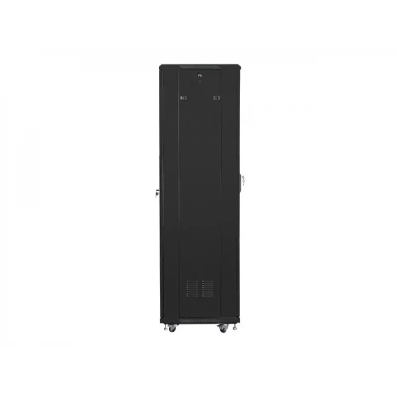 Lanberg FF01-6642-12B stelažinė spinta 42U laisvai pastatoma juoda