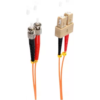 shiverpeaks BS77913 Šviesolaidinis kabelis 3 m SC ST OM2 Oranžinis (BS77913)