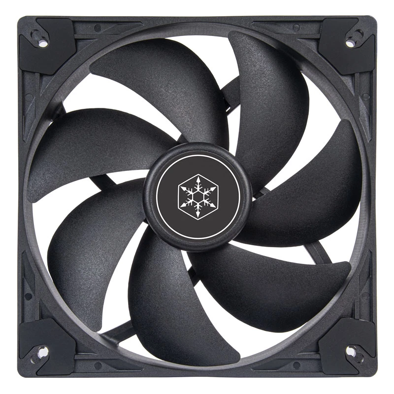 SilverStone VISTA SST-VS140B 140 mm PWM korpuso ventiliatorius - juodas