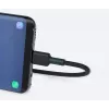 AUKEY CB-CD30 USB-A į USB-C kabelis 0,9 m, pintas nailonu, 60W PD, 3A, juodas