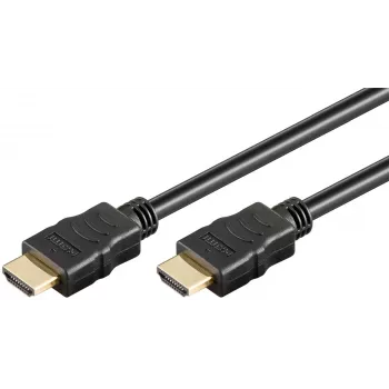 Goobay 61161 HDMI kabelis 5 m, HDMI A tipas - HDMI A tipas, 10,2 Gbit/s, ARC, juodas