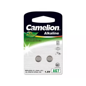Camelion AG7/LR57/LR926/395 Šarminė moneta 1,5V 2 vnt.