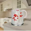 Feel-Maestro MR-066-RED FLOWERS elektrinis virdulys 1,5 L 1200 W Raudona, Balta