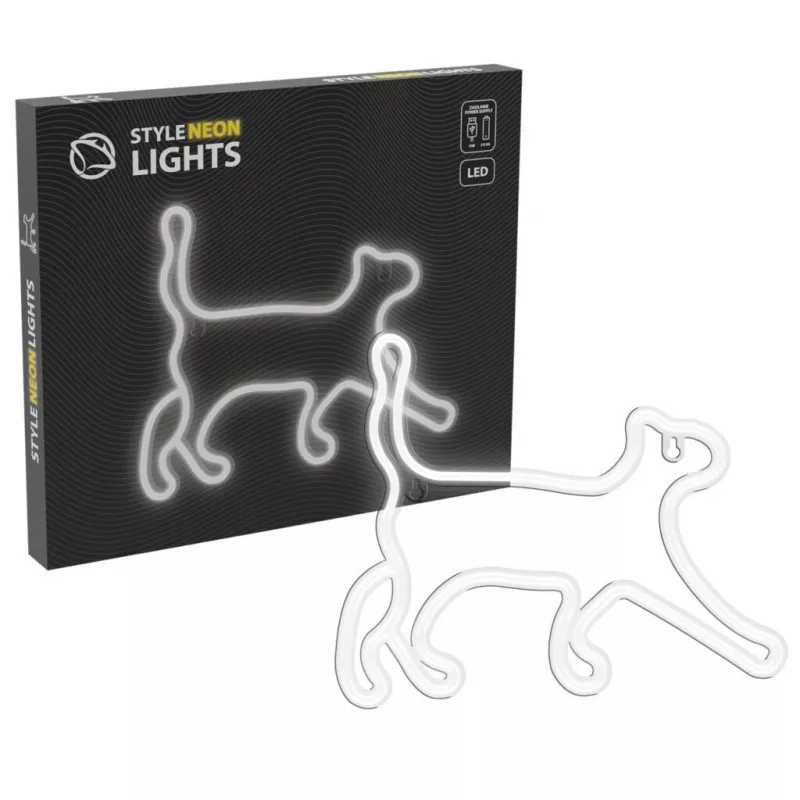 Dekoratyvinė neoninė lemputė MANTA SNL70WH Style Neon Lights CAT 2 balta 70 cm