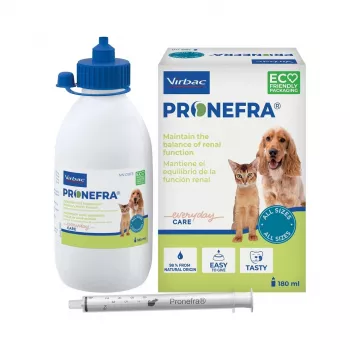VIRBAC PRONEFRA skanus geriamasis mišinys šunims ir katėms 180 ml