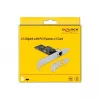 Delock tinklo adapteris PCIe 2.1 Low-Profile 2,5GBase-T (89598)