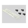 Patch panel DeLOCK 43340 19 inch 24 prievadų su sukamaisiais Keystone lizdais
