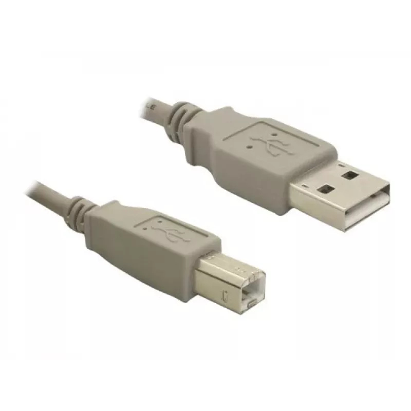 USB kabelis DeLOCK 82215 1,8 m USB A USB B pilkas