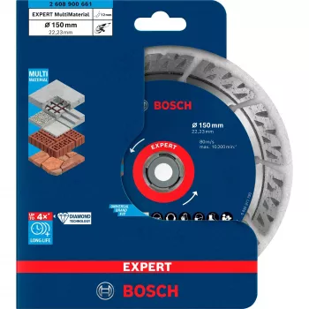 Bosch 2608900661 pjovimo diskas betonui ir akmeniui 150 mm 22,2 mm