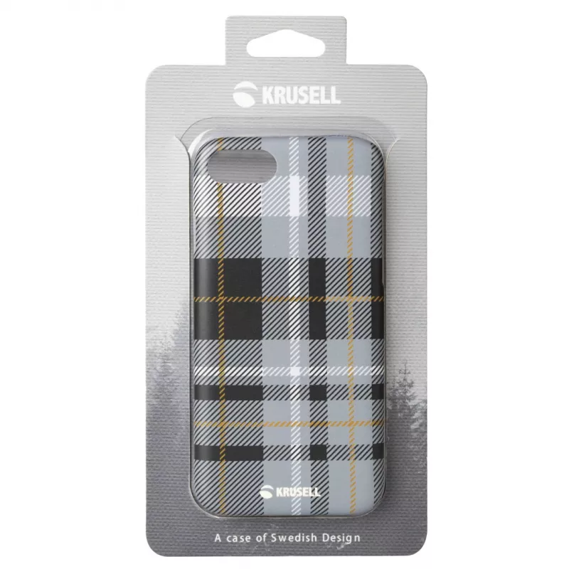 Krusell 61895 dėklas mobiliesiems telefonams iPhone SE 2020 7 8 pilkas