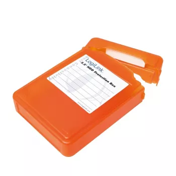 Apsauginė dėžutė HDD 3,5 colio, oranžinė