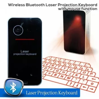 Lazerinė projekcinė klaviatūra Doy kompaktiška nešiojama virtuali Bluetooth klaviatūra