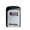 Raktų spintelė MASTER LOCK 5400EURD su kombinaciniu užraktu, juoda/pilka