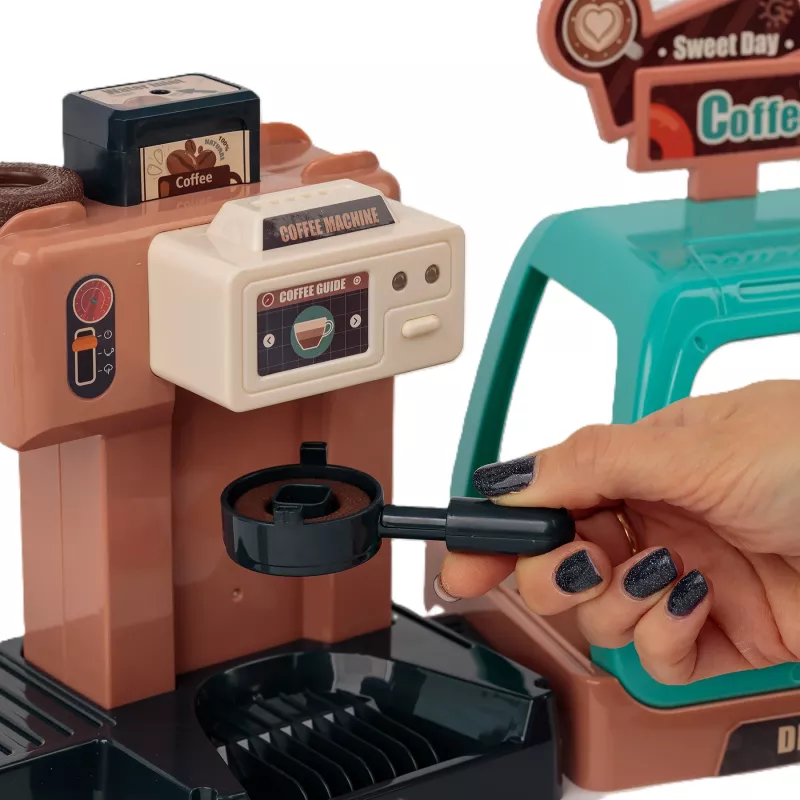 Extralink Toys Set Little Barista Ekspres Kawiarnia 40 EL