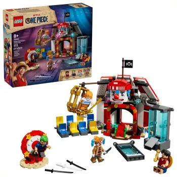 LEGO Bricks statybinis rinkinys Klouno Bagi cirko palapinė 75637 — 573 detalės, 4 minifigūrėlės, nuo 8 m.