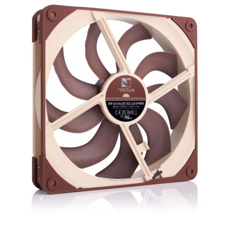 Noctua NF-A14X25 G2 LS-PWM 140mm korpuso ventiliatorius