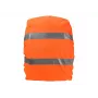 Lietaus užvalkalas HI-VIS 25l kuprinei oranžinis