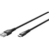 Goobay 74526 USB-C į USB-A laidas, 1 m, juodas