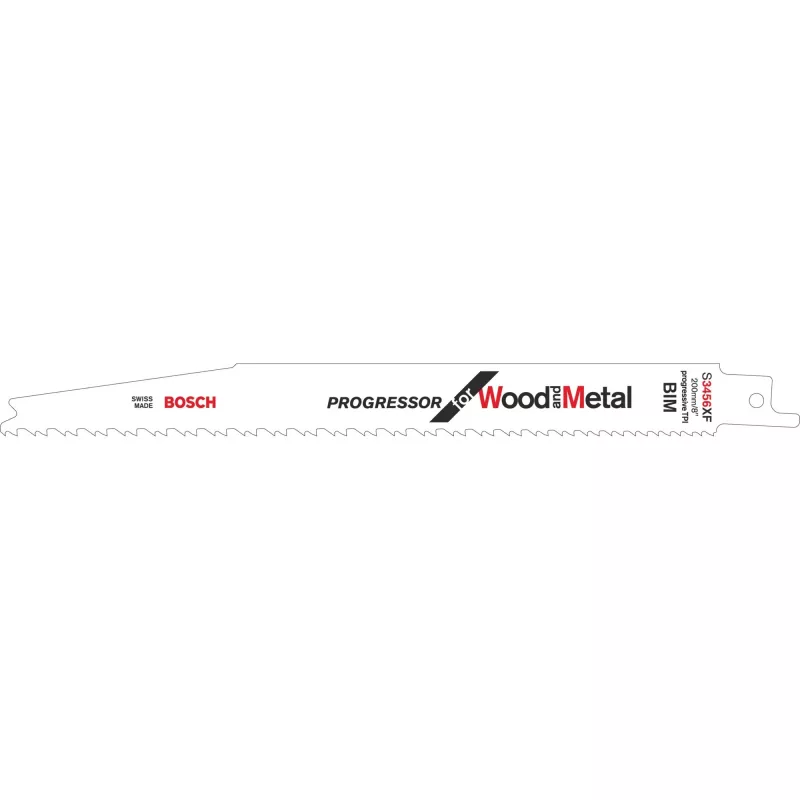 Pjūklelio geležtė Bosch S 3456 XF bimetalinė 20 cm 1 vnt.