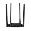 Mercusys MR30G belaidis maršrutizatorius Gigabit Ethernet dviejų juostų (2,4 GHz / 5 GHz) Juodas