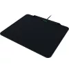 Razer HyperFlux V2 belaidžio įkrovimo žaidimų pelės kilimėlis su įkrovimo pulteliu, kietas variantas, 360 x 311 mm, juodas