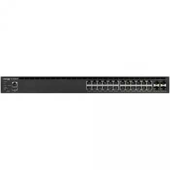Valdomas L3 jungiklis Lancom Systems LANCOM XS-4530YUP — 24 × 10G RJ-45, PoE, 900 Gbit/s, 1U stovas