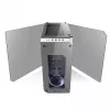 Case View 71 Riing grūdinto stiklo E-ATX pilnas bokštas - Snow Edition