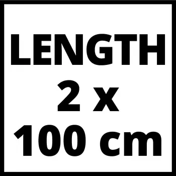 Kreipiamasis bėgelis Einhell 4502118 200 mm plotis 1080 mm gylis
