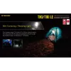 Rankinis žibintuvėlis Nitecore TIKI LE — 300 lm, įkraunamas per USB, polikarbonatas, IP66, atsparus smūgiams, 10,5 g, 55 mm, Juoda
