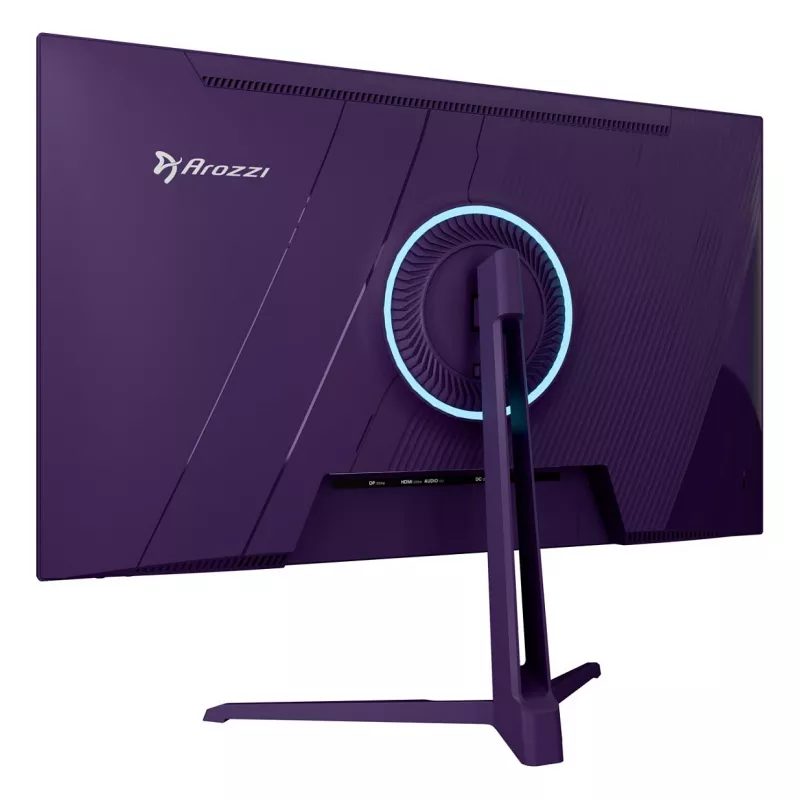 Monitorius Arozzi Nova 24 colių (60,5 cm) Full HD 1920×1080 LED 1 ms 16:9 178° VESA violetinis su garsiakalbiais
