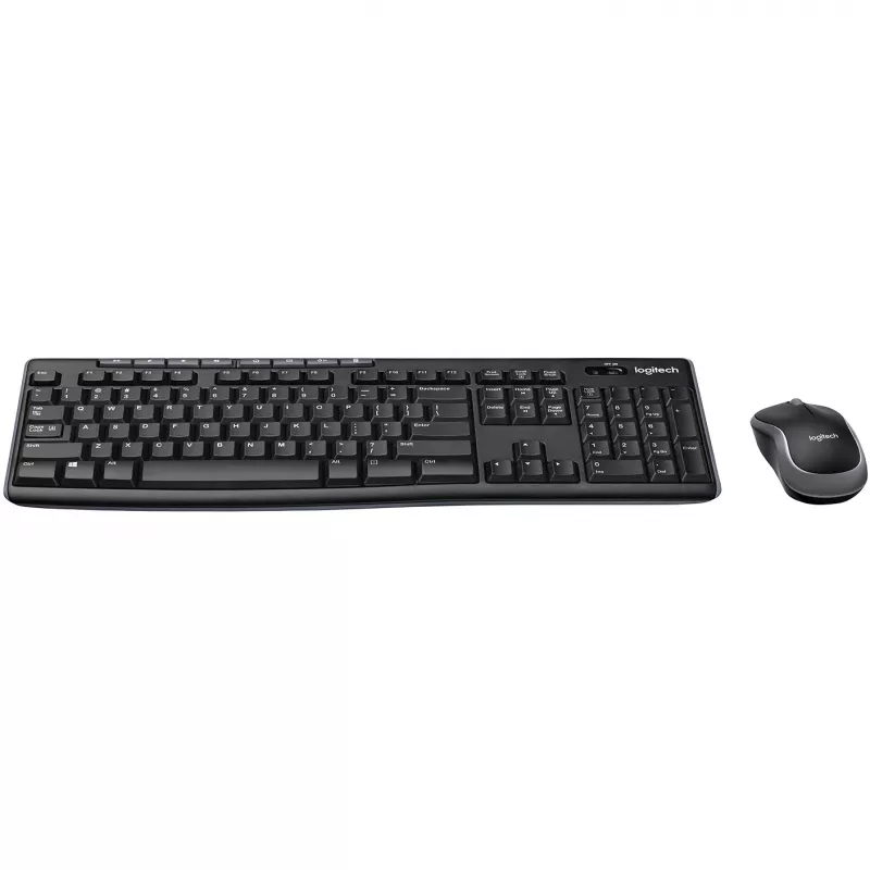 Belaidis klaviatūros ir pelės rinkinys Logitech MK270 švietimui su apsauginiu klaviatūros dangteliu