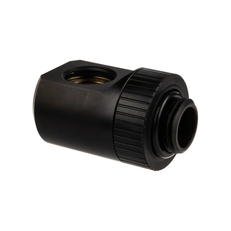 Adapterinis kampinis jungtis EK Water Blocks EK-Quantum Torque Rotary 90° Black 2.3 cm