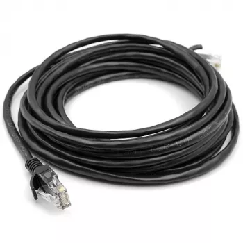 Cat5E UTP kabelis, 5m, juodas