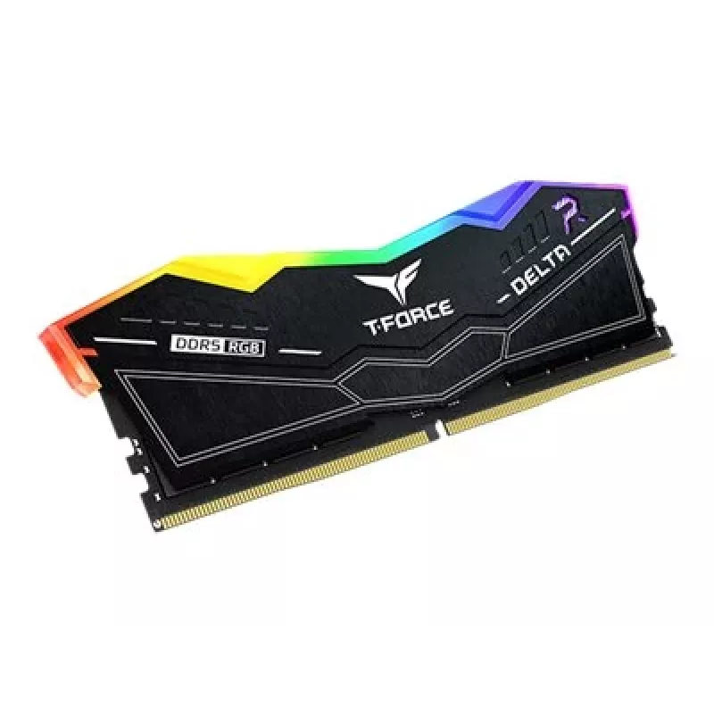32 GB DDR5-6400 (2x 16 GB) Dual-Kit atmintis, juoda, FF3D532G6400HC40BDC01, Delta RGB, INTEL XMP