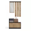 Prieškambario spintelė top e shop GAR ANT/ART su 1 varstomu dureliu, 850×240×1600 mm