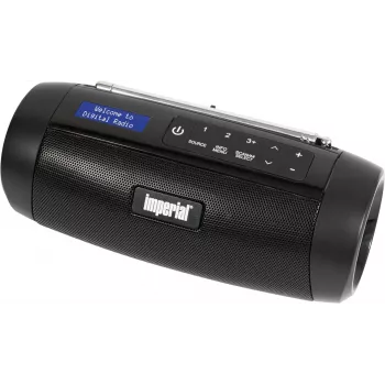 Nešiojamas garsiakalbis Telestar Bluetooth Speaker Dabman Go Juodas