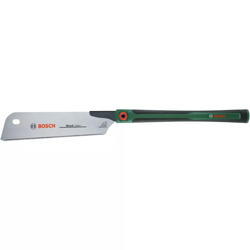 Japoniškas pjūklas Kataba 270mm (Žalia/juoda, medžiui ir plastikui, 17 TPI)