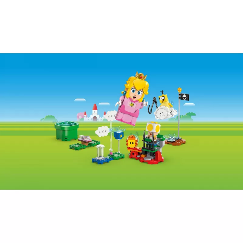 Konstruktorius LEGO 71441 Super Mario interaktyvi LEGO Peach figūrėlė, suderinama su LEGO sistema