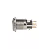 DimasTech vandalizmui atsparus mygtukas 19 mm Silverline Dot RGB PD210