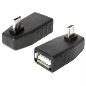 Kabelio lyties keitiklis DeLOCK 65473 micro USB USB 2.0 Juodas