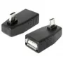 Kabelio lyties keitiklis DeLOCK 65473 micro USB USB 2.0 Juodas
