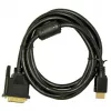 Akyga AK-AV-11 HDMI–DVI-D (24+1) kabelis, 1,8 m, juodas