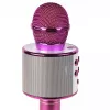 Karaoke mikrofonas Denver KMS-20P rožinis laidinis belaidis Bluetooth 3,5 mm