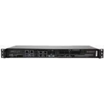 Supermicro SuperServer 5019A-FN5T – Server – Montuojamas į stelažą – 1U – 1 procesorius – 1 x Atom C3958 / 2 GHz – RAM 0 GB – be kietojo disko – AST2400 – GigE, 10 GigE – Monitorius: nėra – Juoda