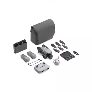 Kvadrakopteris DJI Air 3S – 4 rotorių dronas, 50 MP kamera, 3840×2160 vaizdo įrašas, 27 m/s, 32 000 m nuotolis, 4276 mAh baterija, 42 GB vidinė atmintis, Pilka