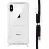 Dėklas Coros LOO005 iPhone XS Max 16,5 cm (6,5 colių) Juodas Peršviečiamas