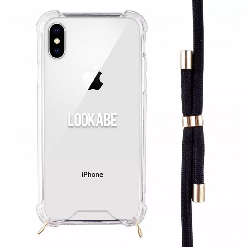 Dėklas Coros LOO005 iPhone XS Max 16,5 cm (6,5 colių) Juodas Peršviečiamas