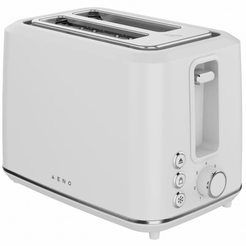 Elektrinis skrudintuvas AENO, baltas, 220-240V, 50-60Hz, 920-1080W, 2 lizdai, 3 režimai, 7 skrudinimo lygiai